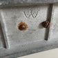 Aluminum Deco Candelabra Pair