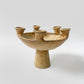 Artist Signed Bowl Candelabra