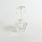 Glass Floral Perfume Bottle