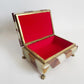 Italian Alabaster and Red Agate Box